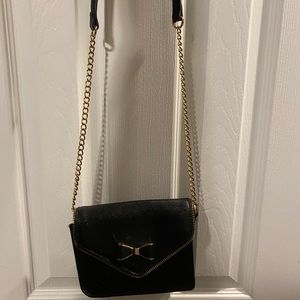 Black crossbody bag